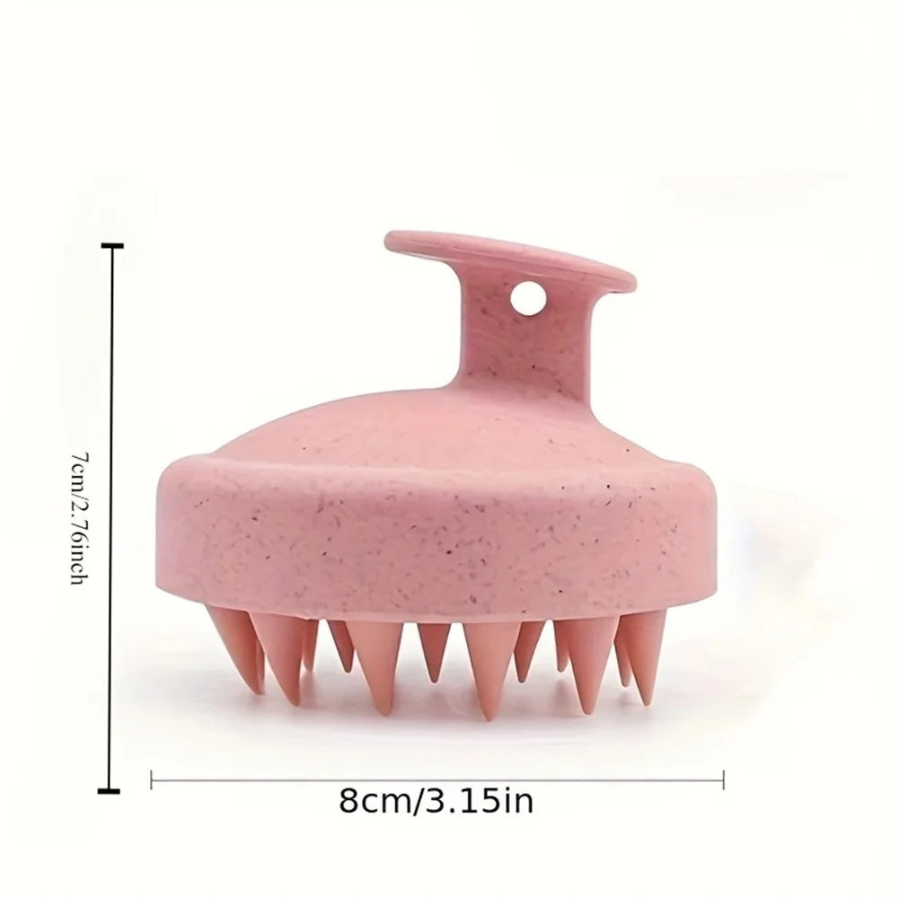Silicone Shampoo Brush & Scalp Massager