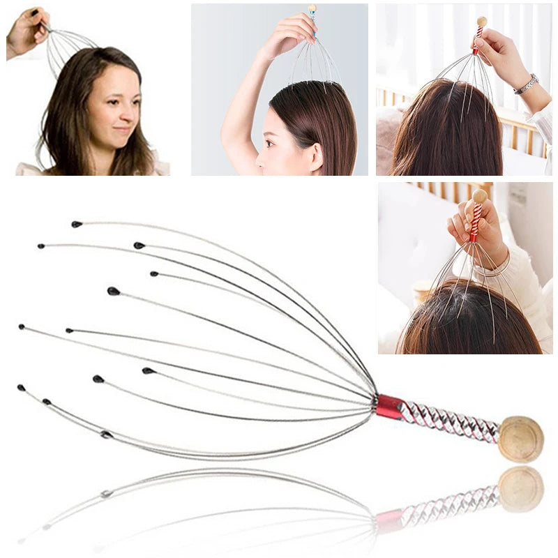 Octopus Head Massager
